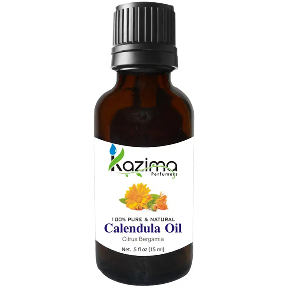 Kazima Calendula Oil,  15 ml  100% Pure & Natural