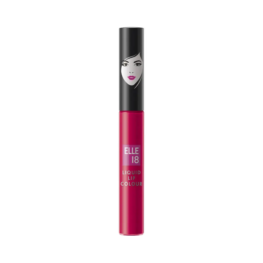 Elle18 Liquid Lip Color, Pink Blossom, 5.6ml