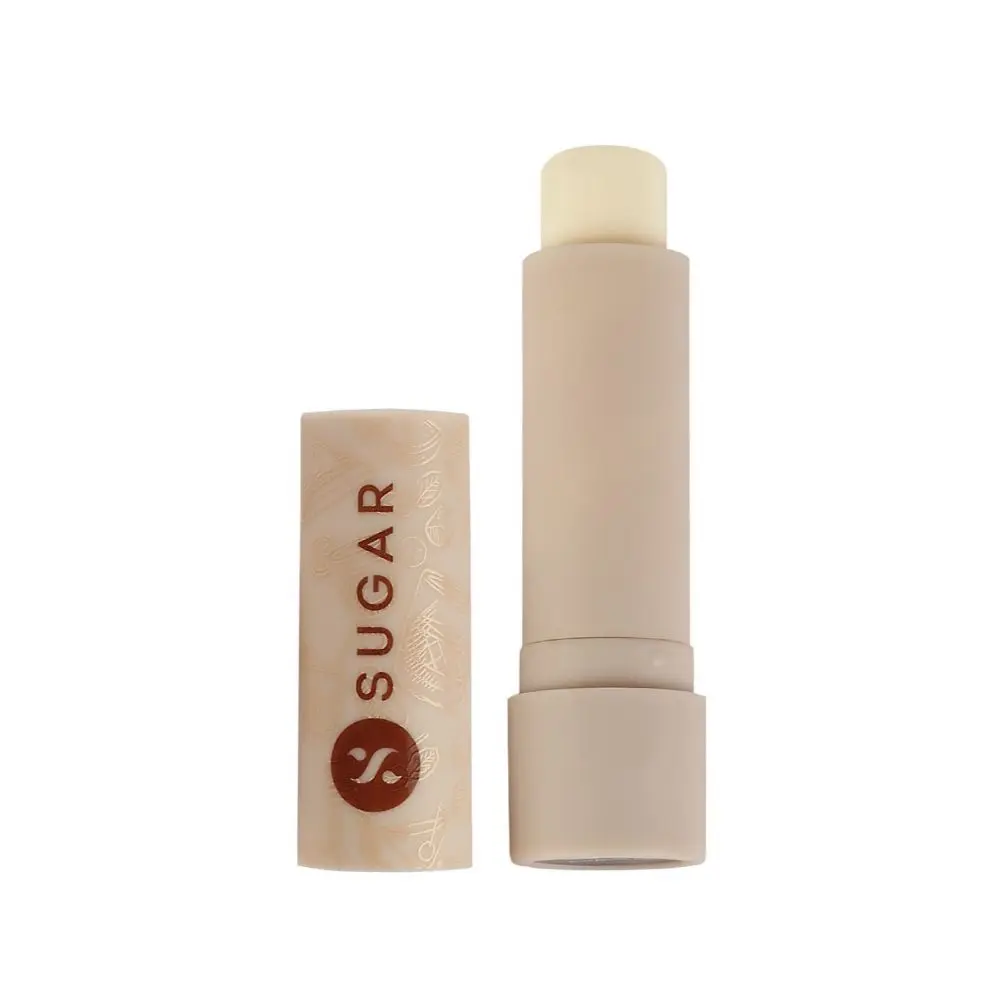 SUGAR Cosmetics - Tipsy Lips - Moisturizing Balm - 03 Pinacolada - 4.5 gms - Lip Moisturizer for Dry and Chapped Lips, Enriched with Shea Butter and Jojoba Oil