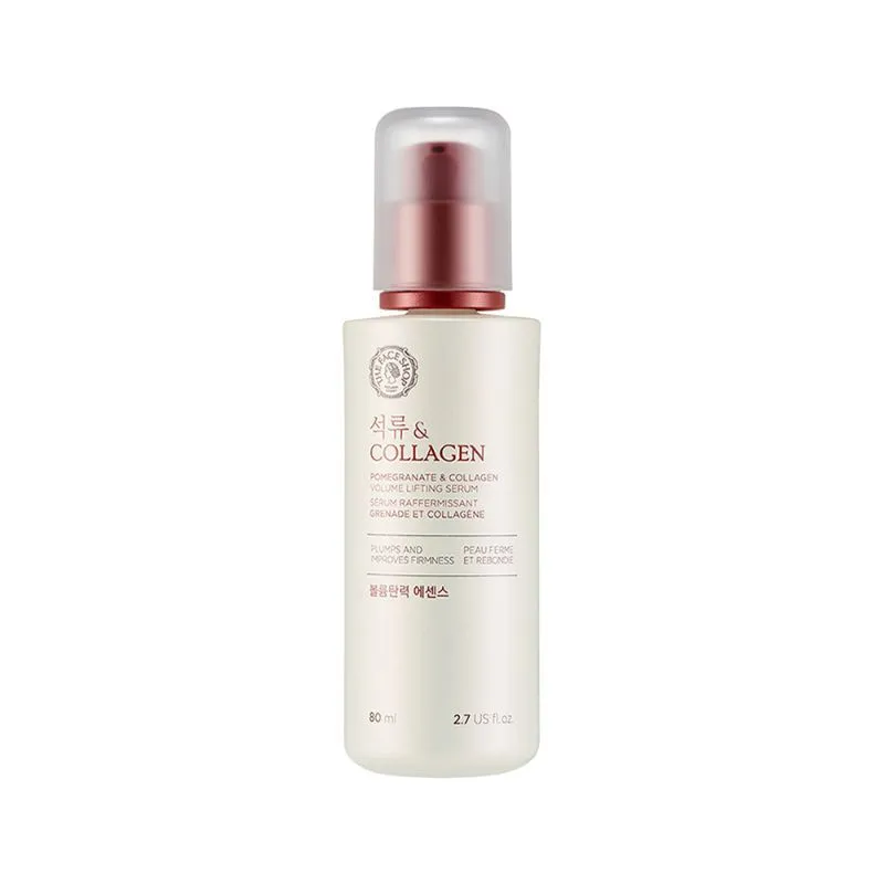 The Face Shop Pomegranate And Collagen Volume Lifting Serum With Marine Collagen