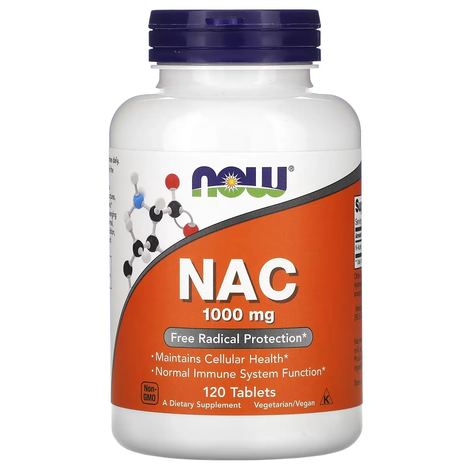 NAC, 1000 mg, 120 Tablets