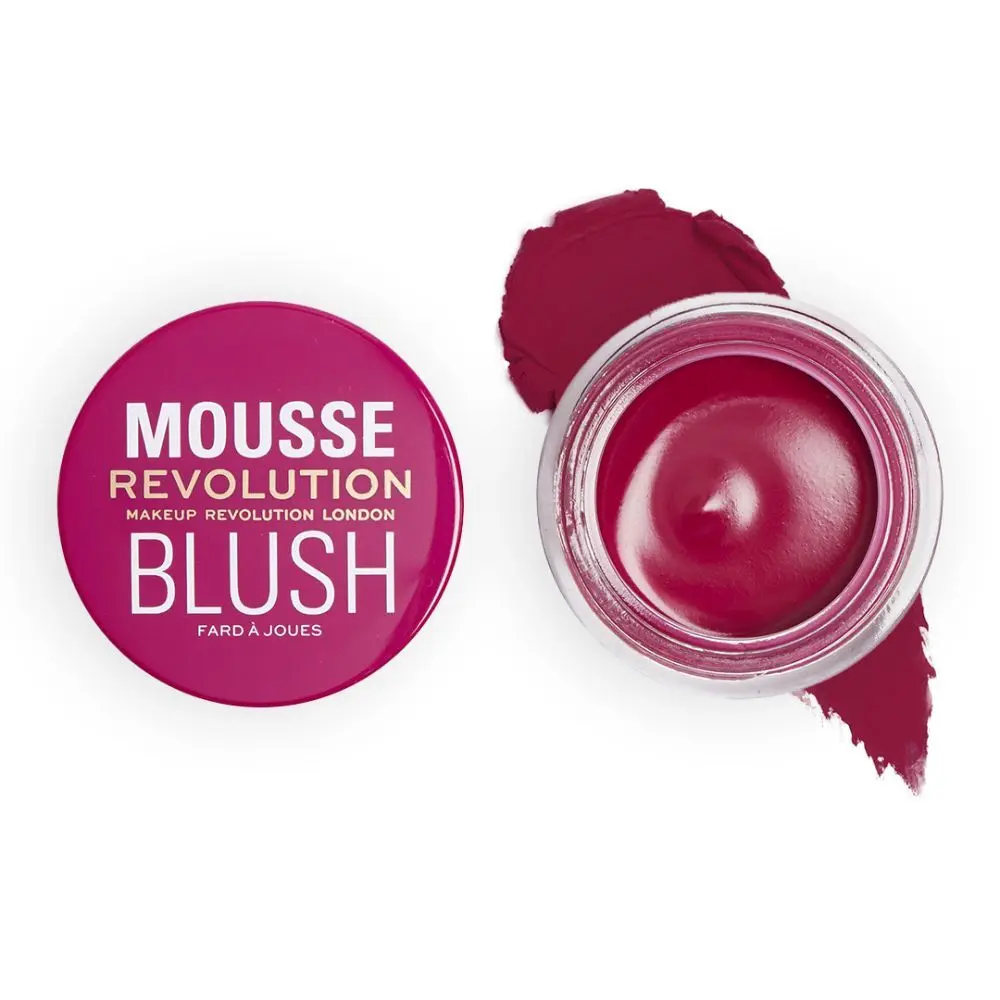 Makeup Revolution Mousse Blusher Passion Deep Pink (6 g)