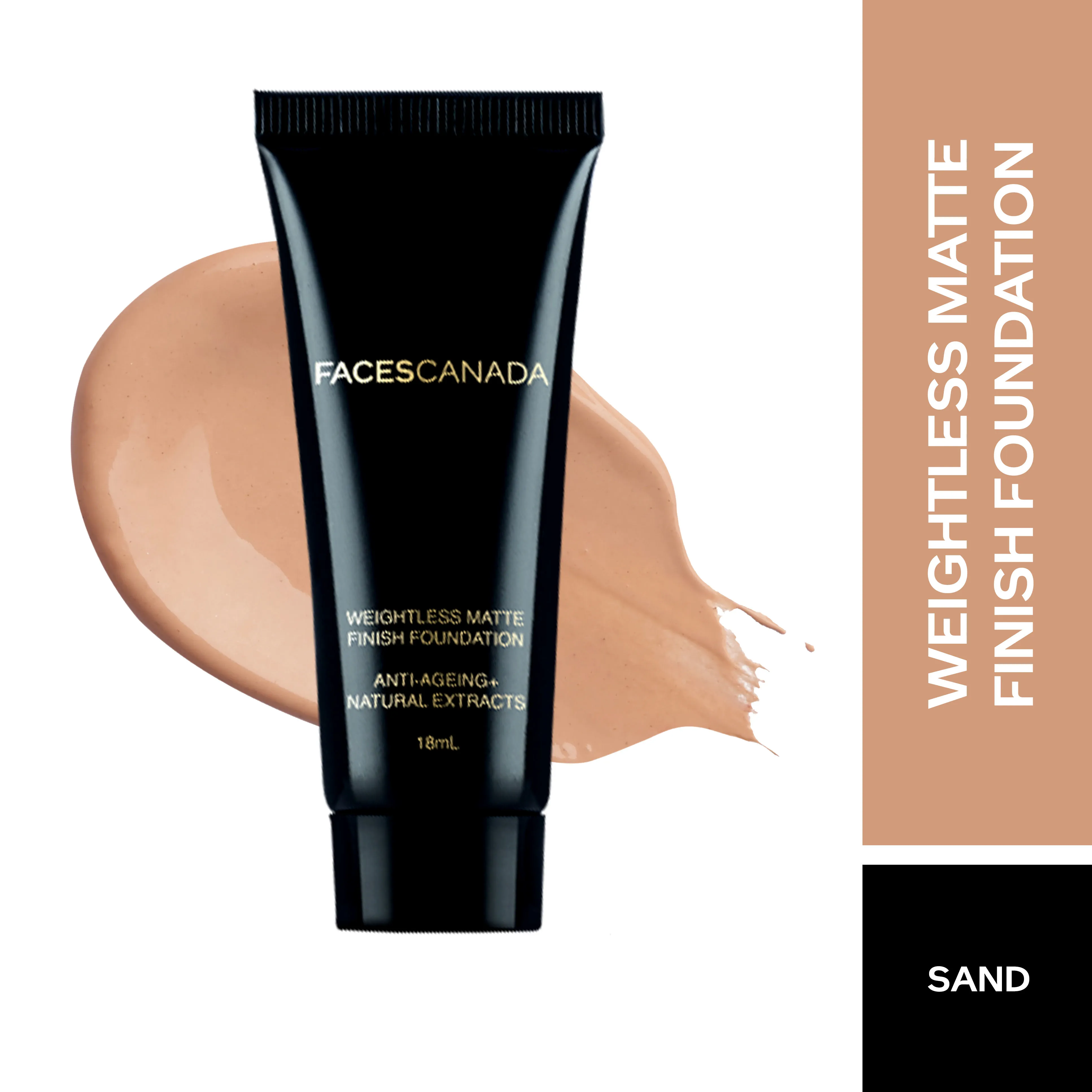 Faces Canada Mini Weightless Matte Finish Foundation - Sand 04