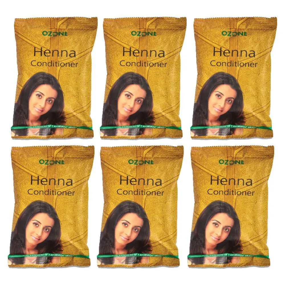 Ozone Henna Conditioner 100 G - Pack of 6