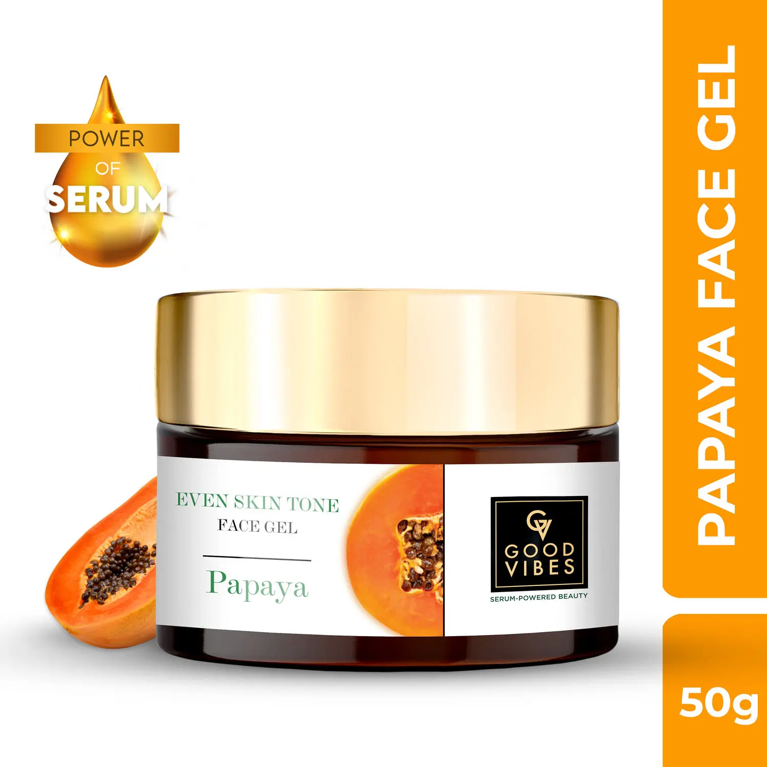 Good Vibes Papaya Even Skin Tone Face Gel 50g