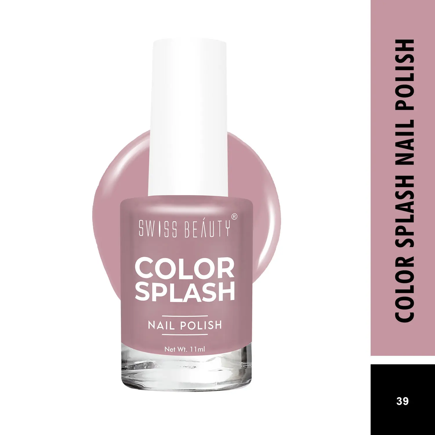 Swiss Beauty Color Splash Nail Polish Shade-39 (11 ml)