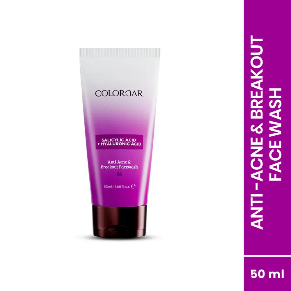 Colorbar Anti Acne & Breakout Facewash- 50ml