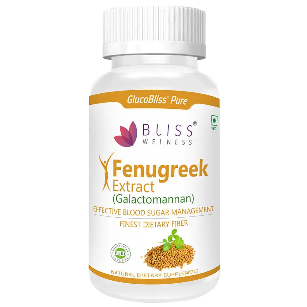 Bliss Welness Fenugreek Extract,  120 capsules