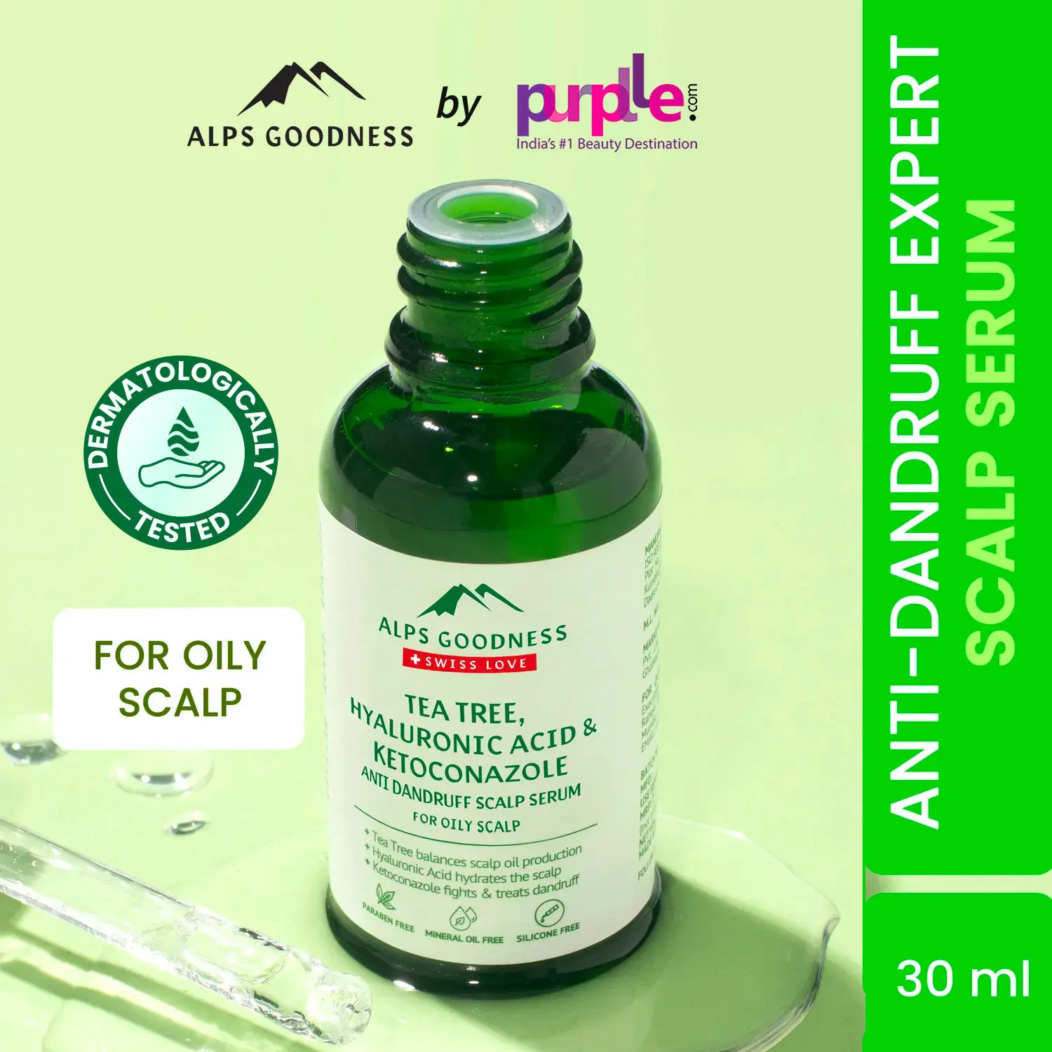 Tea Tree Oil, Hyaluronic Acid & Ketoconazole