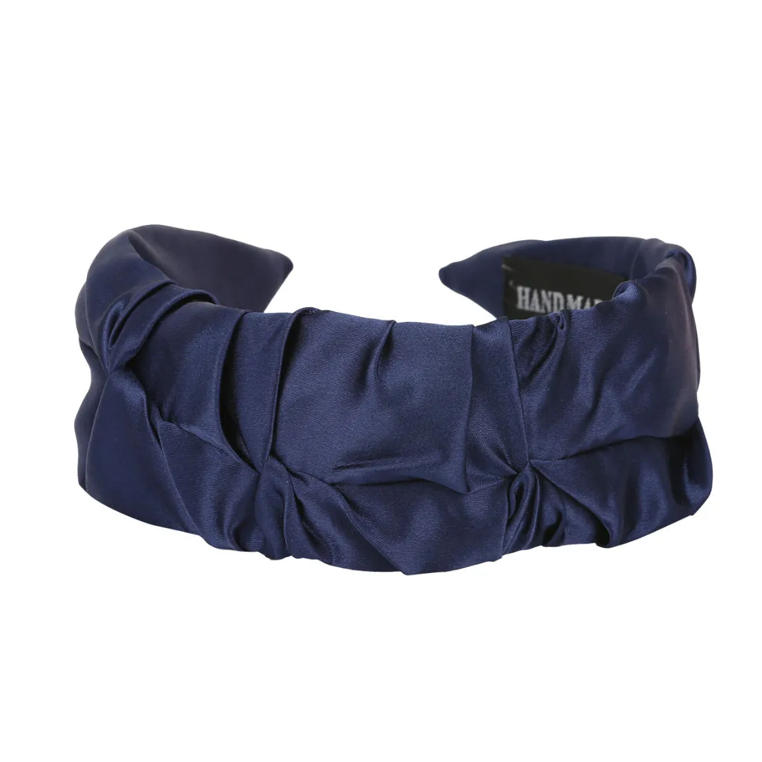 YouBella Hair Jewellery Satin Fabric Broad Blue Head Band (YBHAIR_41340)