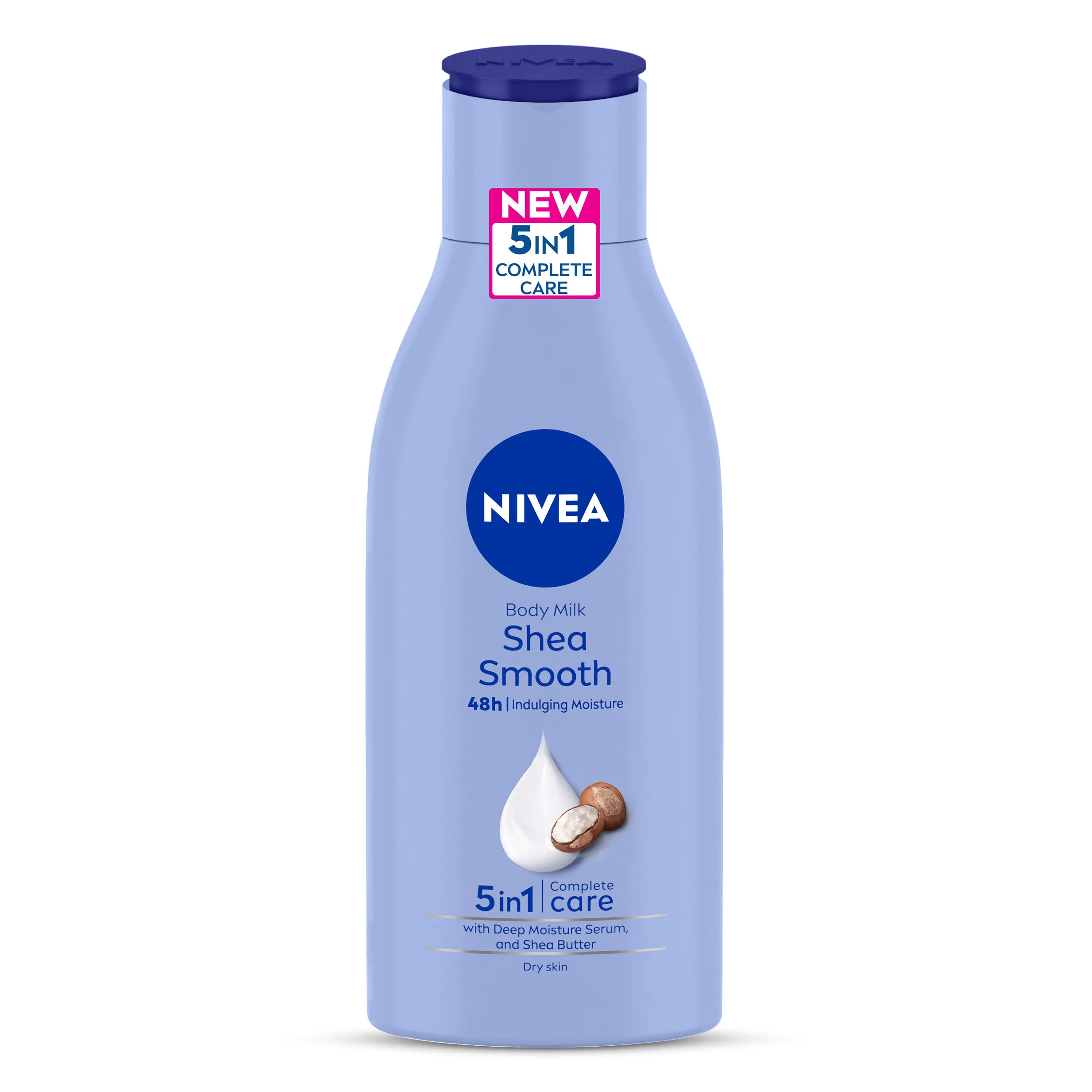 NIVEA Body Lotion for Dry Skin, Shea Smooth, with Shea Butter