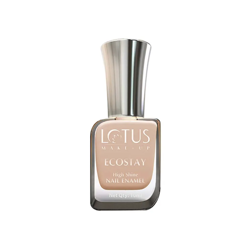 Lotus Make Up Ecostay Nail Enamel - Flat White E74