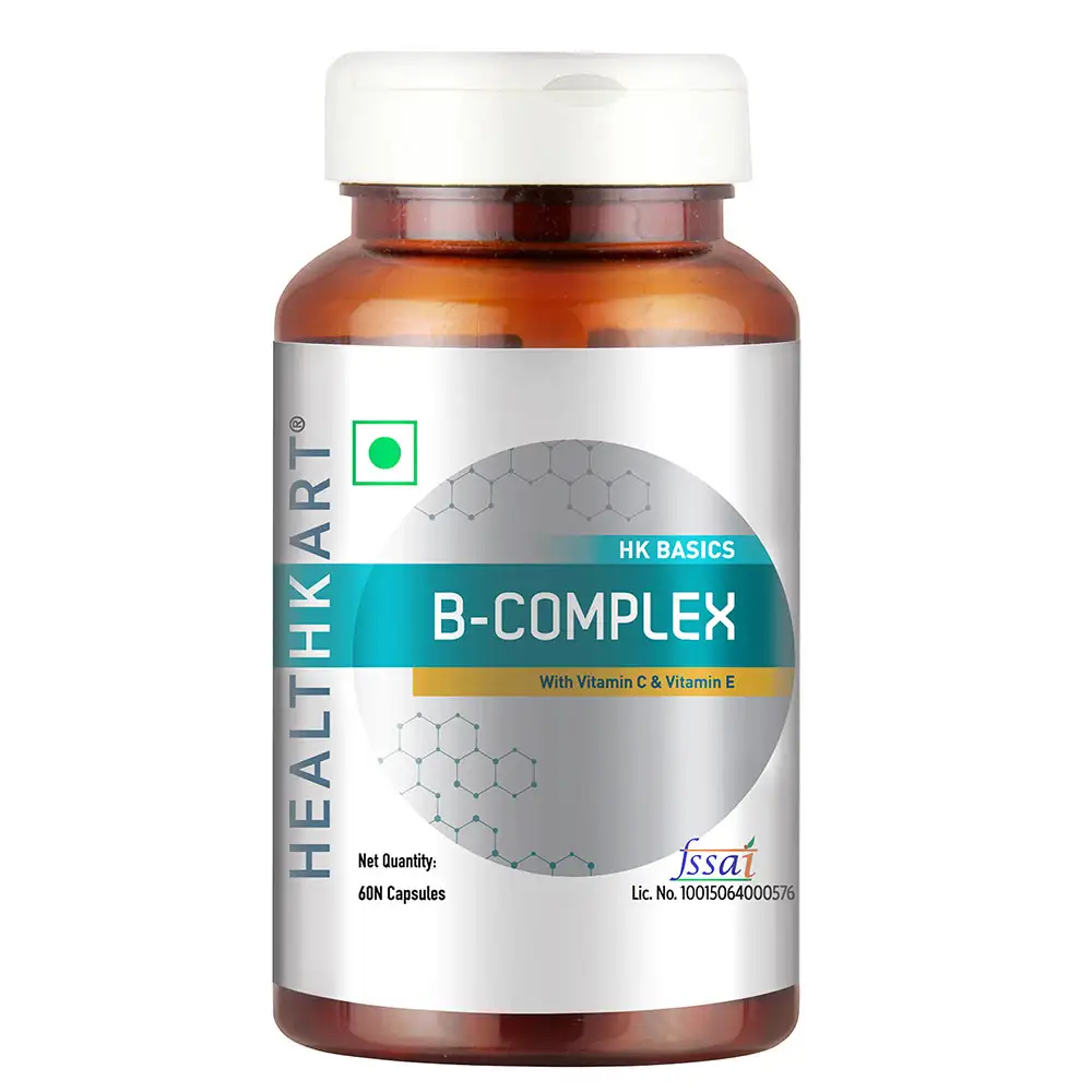 Healt B Complex (with Vitamin C & Vitamin E) OP,  60 capsules  Unflavoured