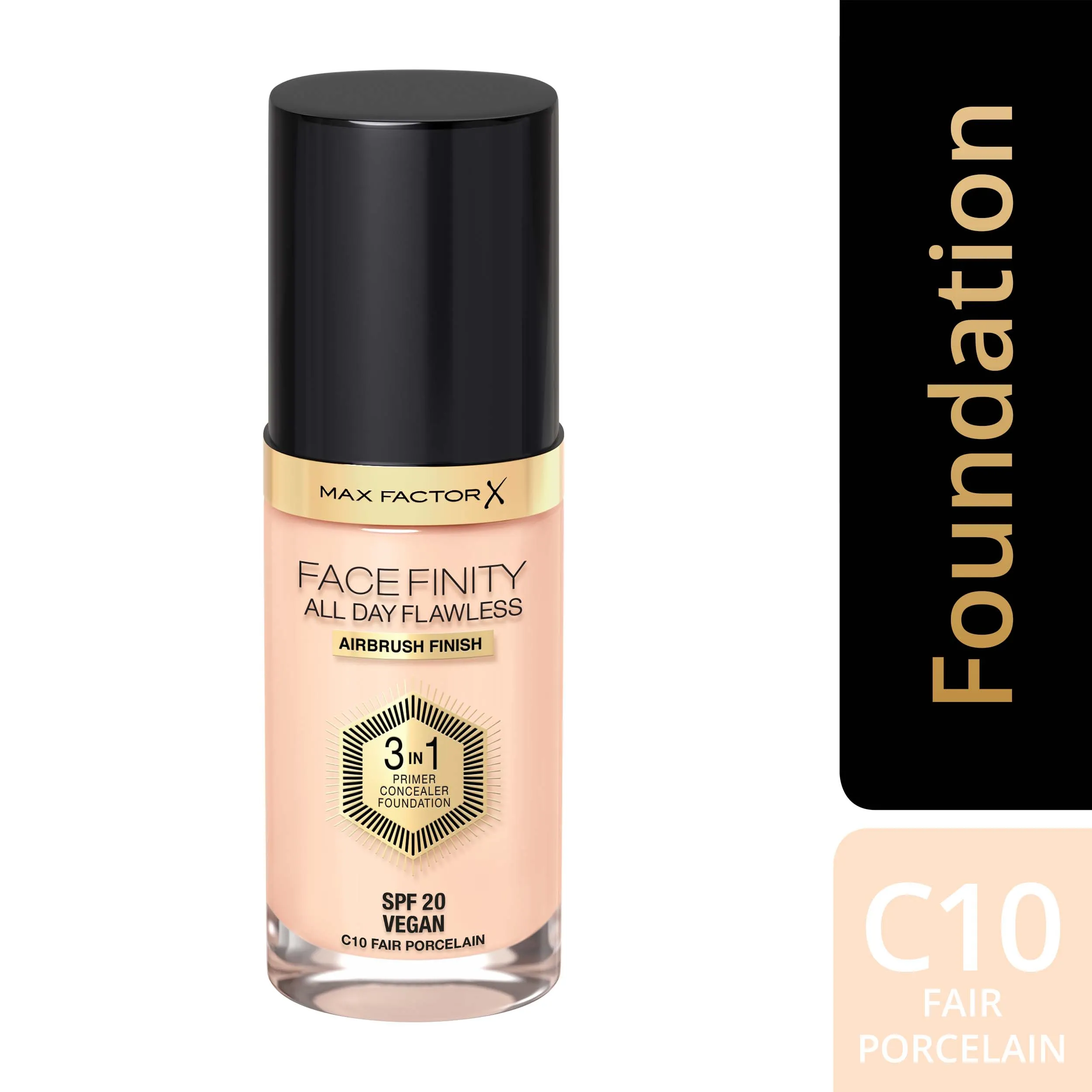 Max Factor Face Finity All Day Flawless 3 In 1 Foundation - Fair Porcelain