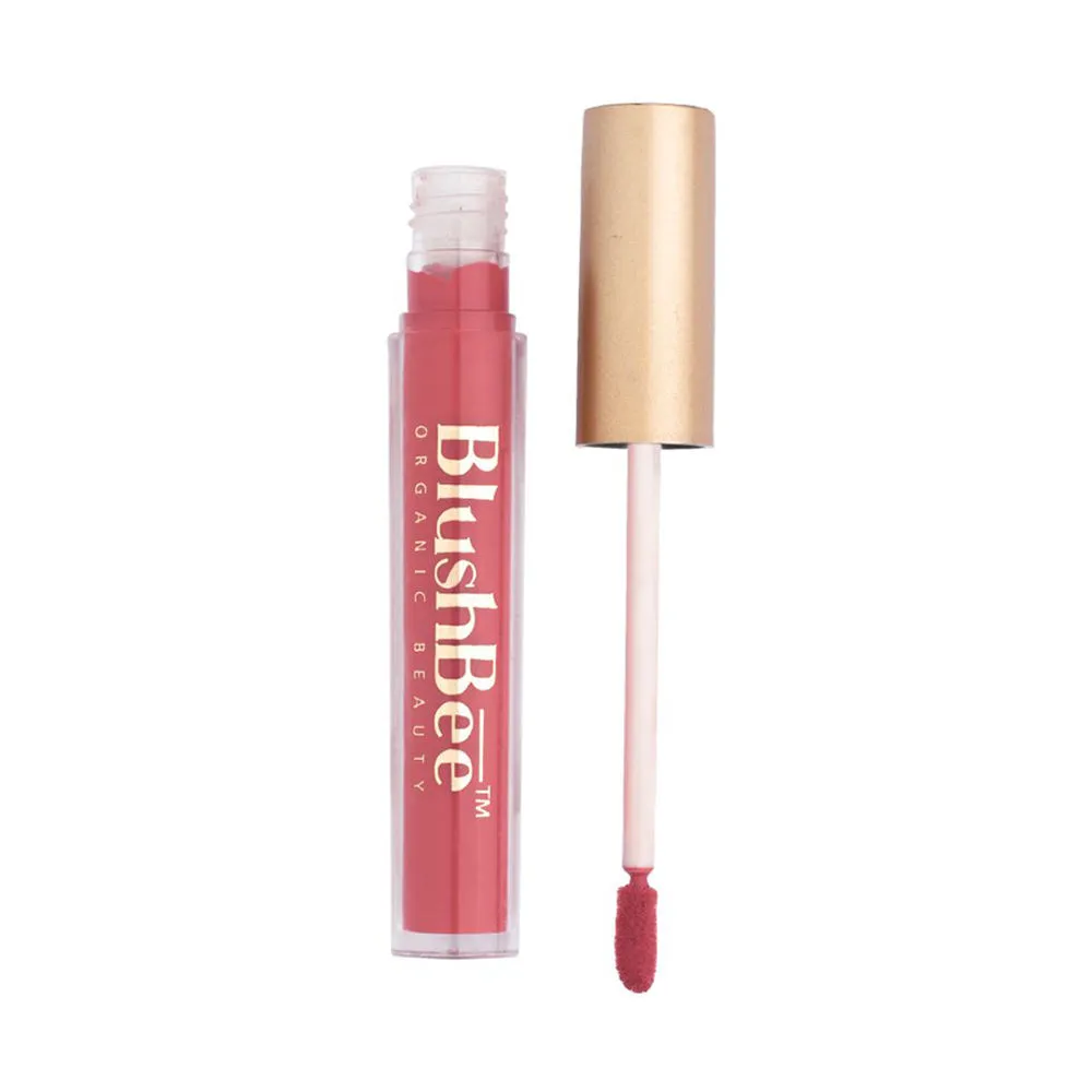 BlushBee Beauty Lip Nourishing Natural Matte Lip Colour - Dusty Pink