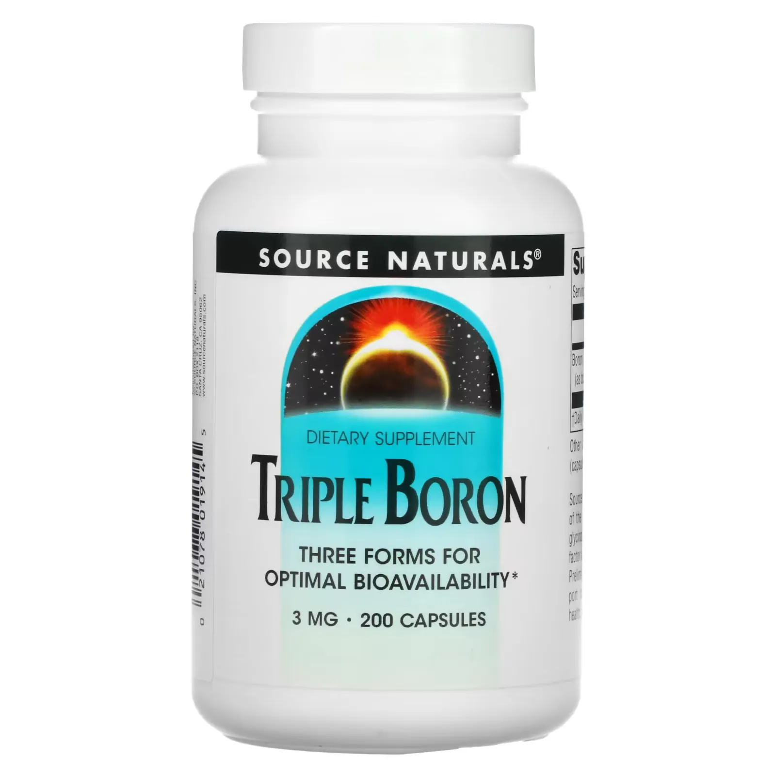 Triple Boron, 3 mg, 200 Capsules