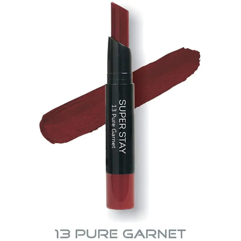 Me-On Super Stay Matte Lipstick Shade#Pure Garnet(2 g)