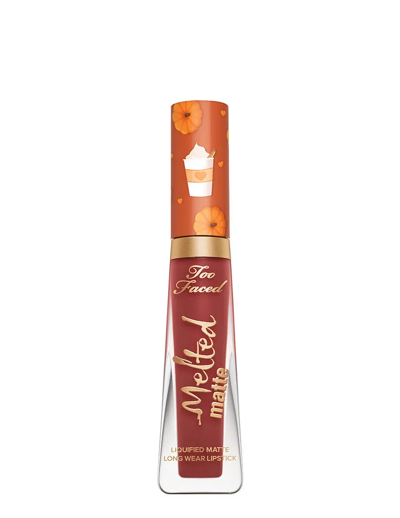 Too Faced Melted Matte Pumpkin Spice Latte - Limited Edition Liquified Matte Longwear Lipstick