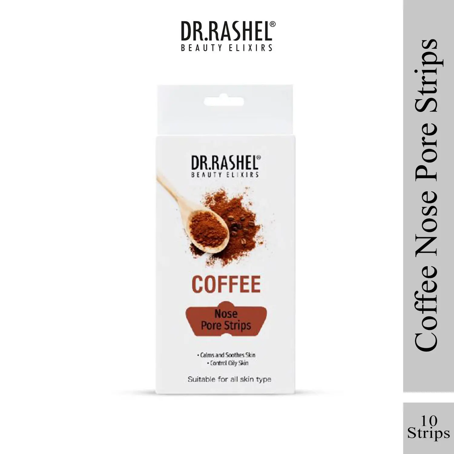 Dr.Rashel Coffee Nose Pore Strip Oil Control (10 Strips)