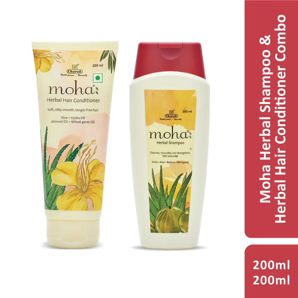 Moha Herbal Shampoo + Conditioner Combo