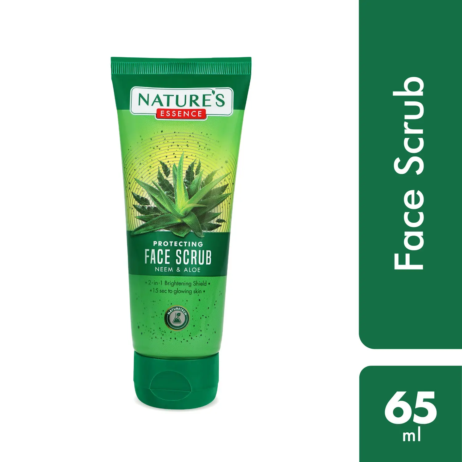 Nature's Essence Protecting Neem & Aloe Face Scrub, 65 ml