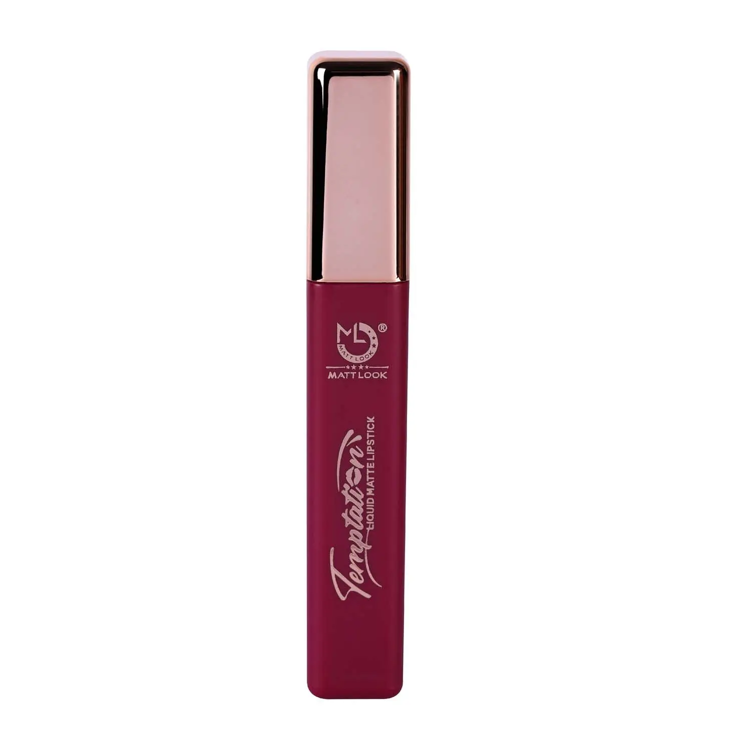 Matt look Lip Makeup Temptation Liquid Matte Lipstick, Black Cherry (5ml)