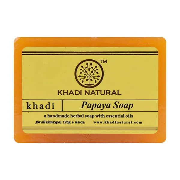 Khadi Natural Ayurvedic Papaya Soap