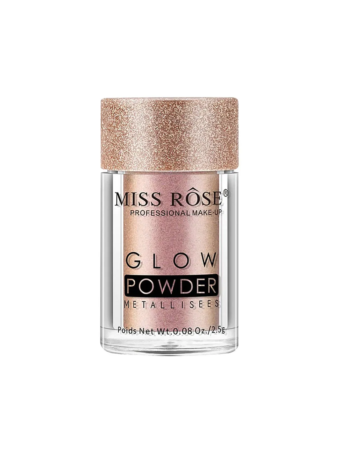 Miss Rose Professsional Makeup Glow Powder Metalises