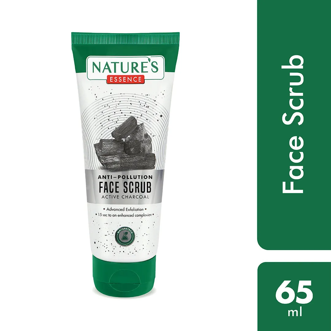 Nature's Essence Active Charcoal Face Scrub