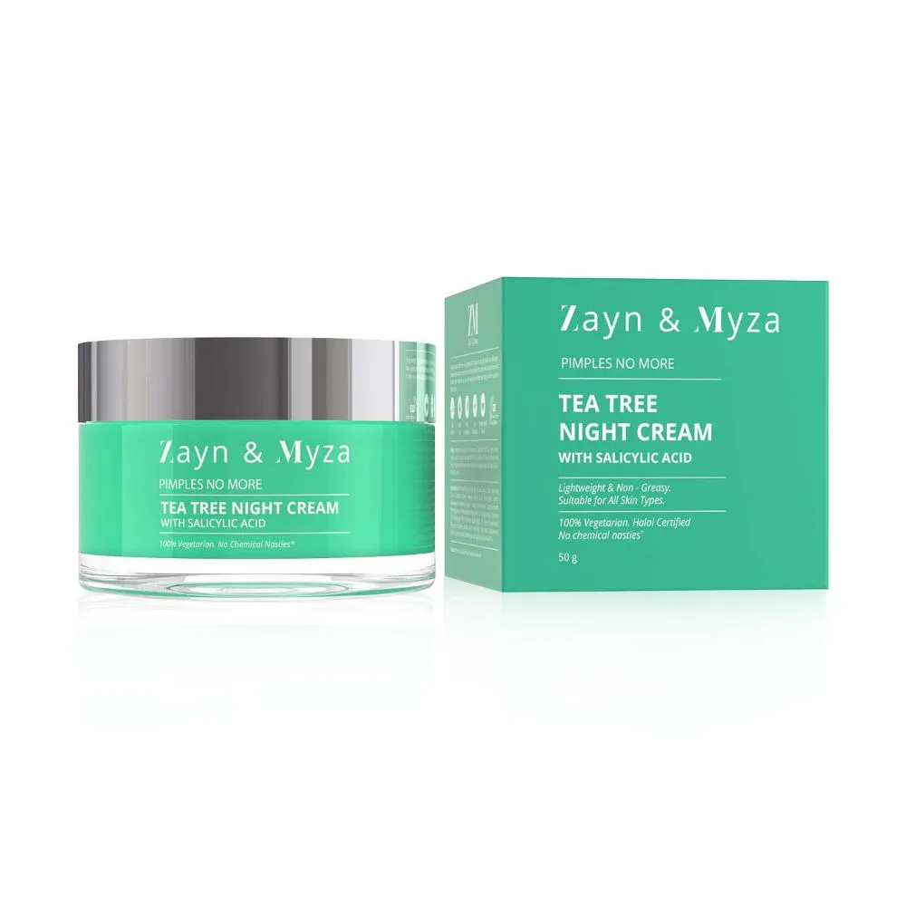 ZM Zayn & Myza Tea Tree & Salicylic Acid Night Cream