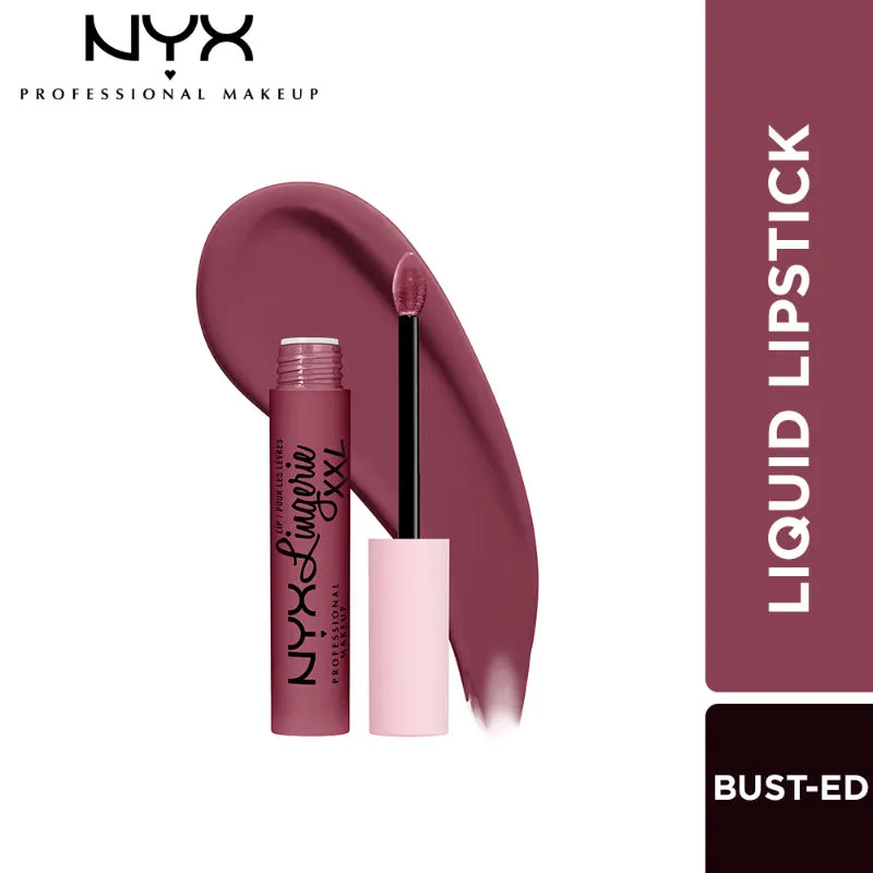 NYX Professional Makeup Lip Lingerie Xxl Matte Liquid Lipstick - Bust Ed