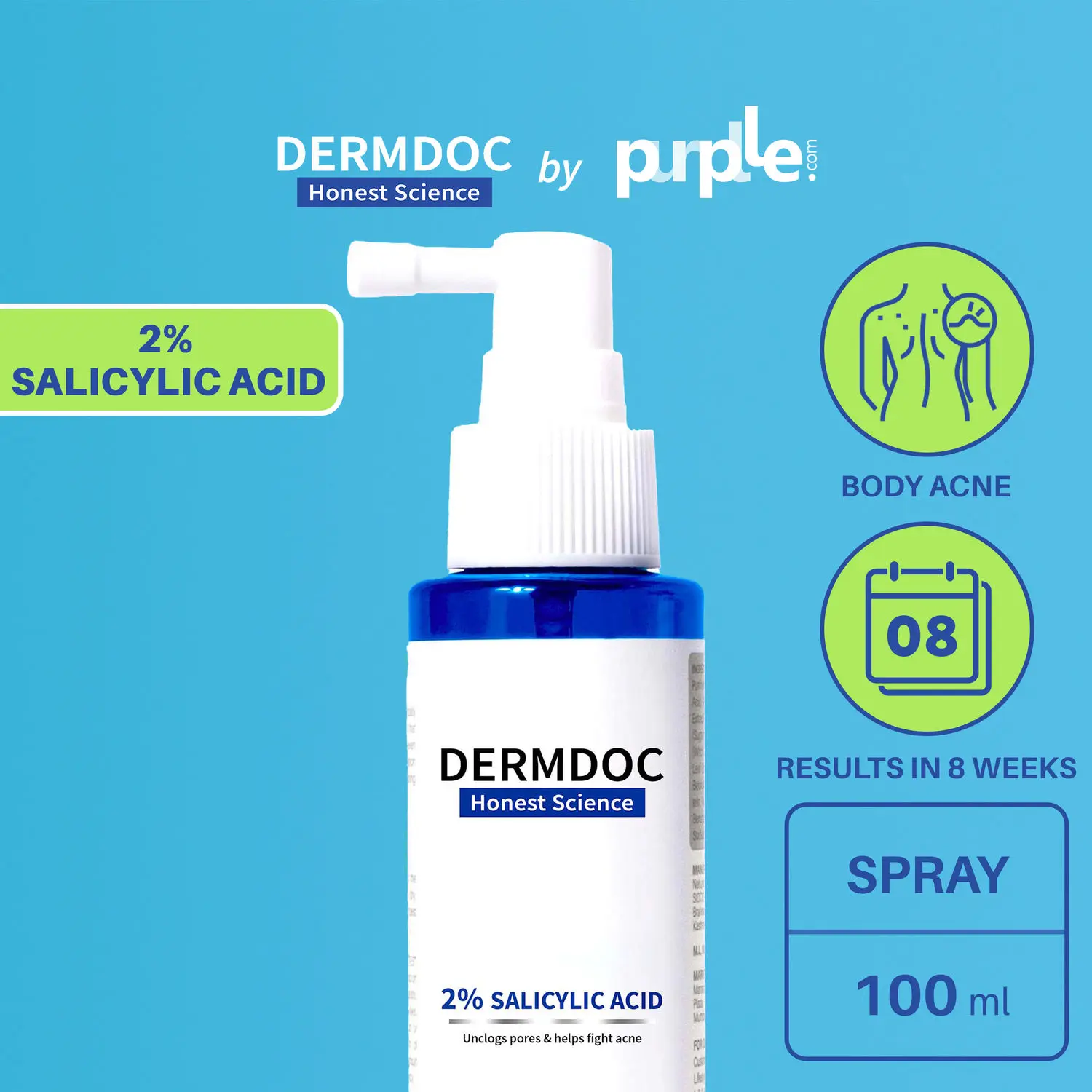 2% Salicylic Acid - Body Acne Treatment