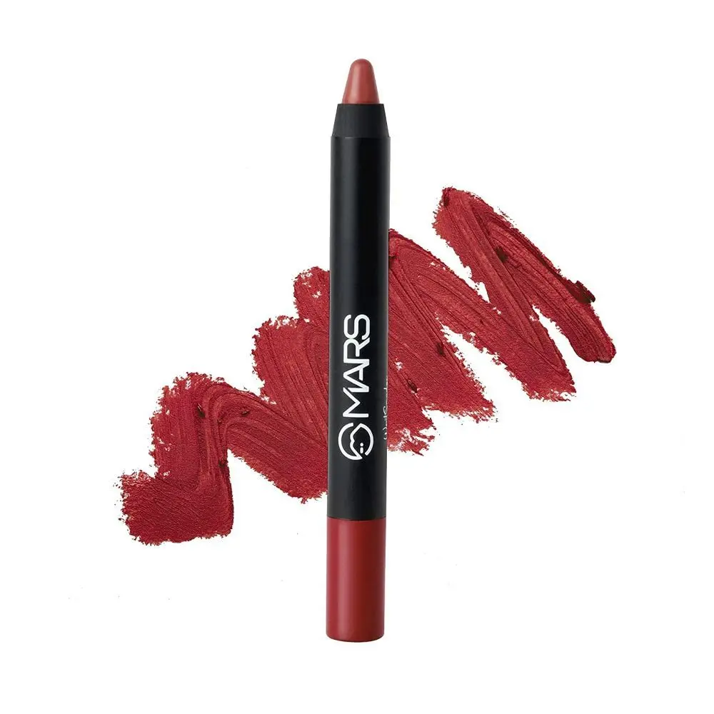 MARS Long Lasting Won't Smudge Won't Budge Lip Crayon with Matte Finish - I have got this| 3.5g