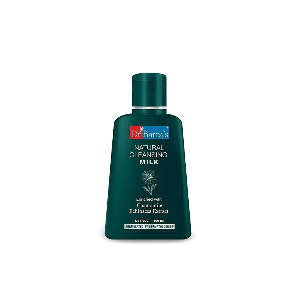 Dr Batra's Natural Cleansing Milk Enriched With Echinacea & Chamomile - 100 ml