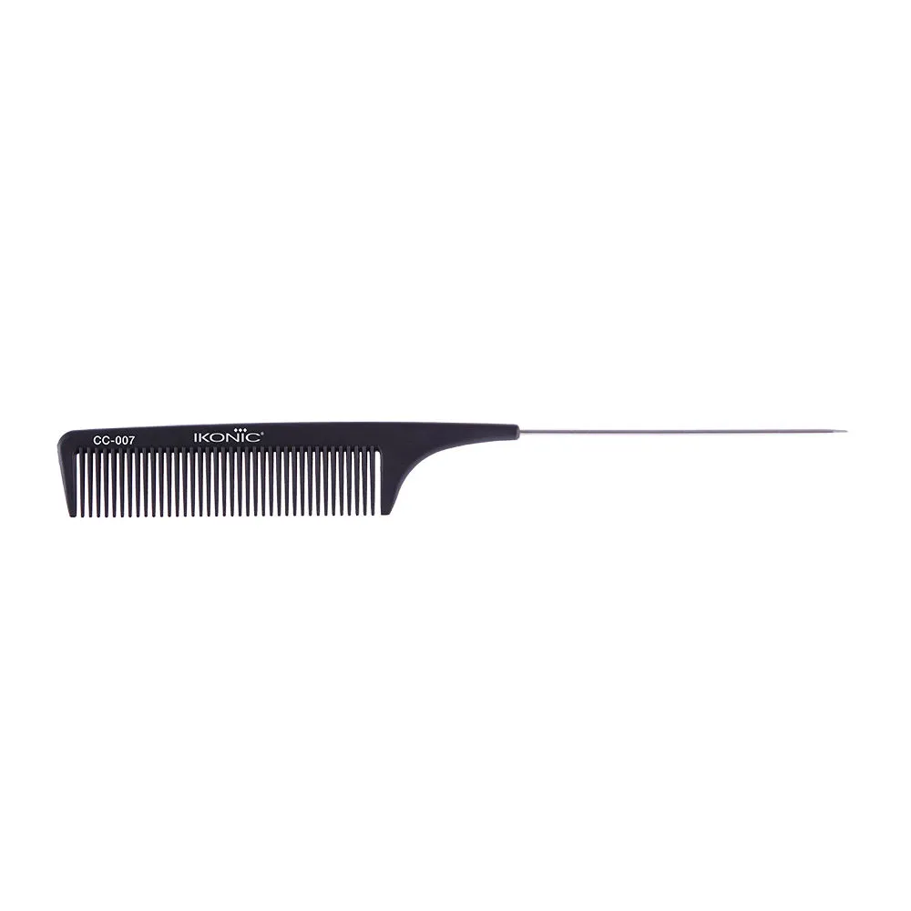 Ikonic Professional Carbon Comb - CC07 (Black)