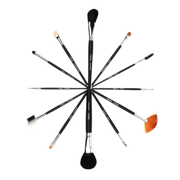 VEGA LK-12 Set Of 12 Brush With Brush Holding Bag