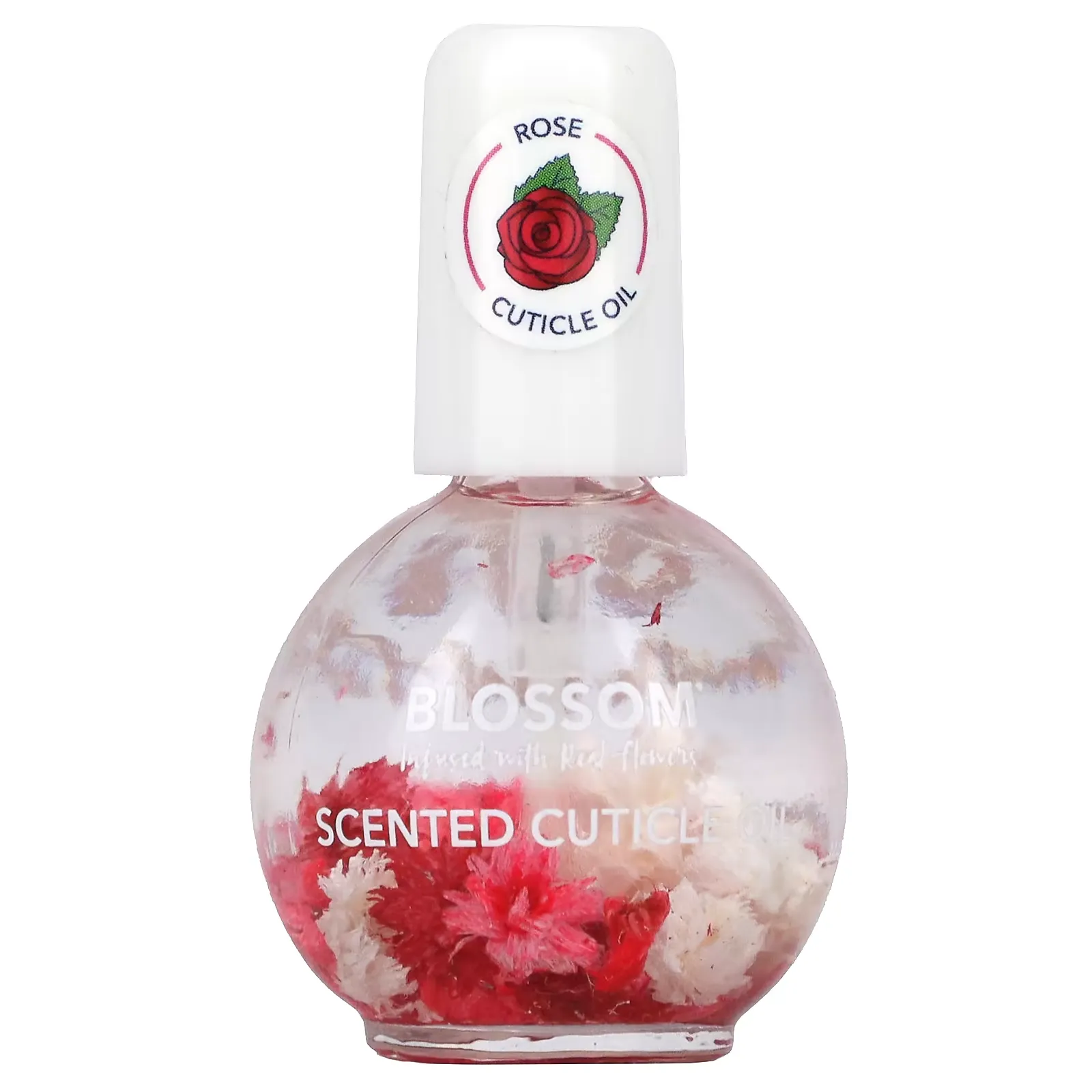 Cuticle Oil, Rose, 0.42 fl oz (12.5 ml)