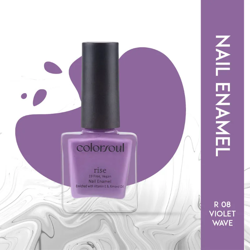 ColorSoul Rise Nail Enamel - Violet Wave