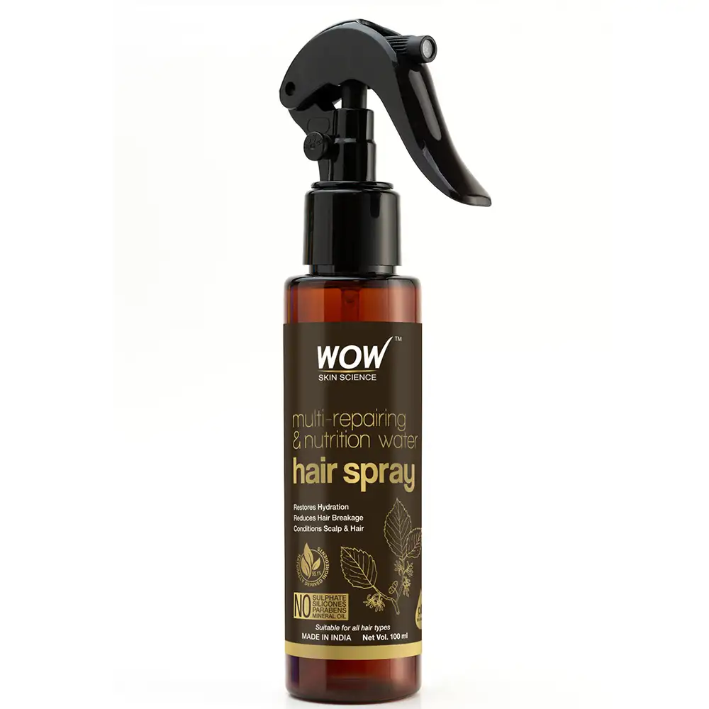 WOW Skin Science Multi Repairing & Nutrition Water Hair Spray,  100 ml  for All Hair Types