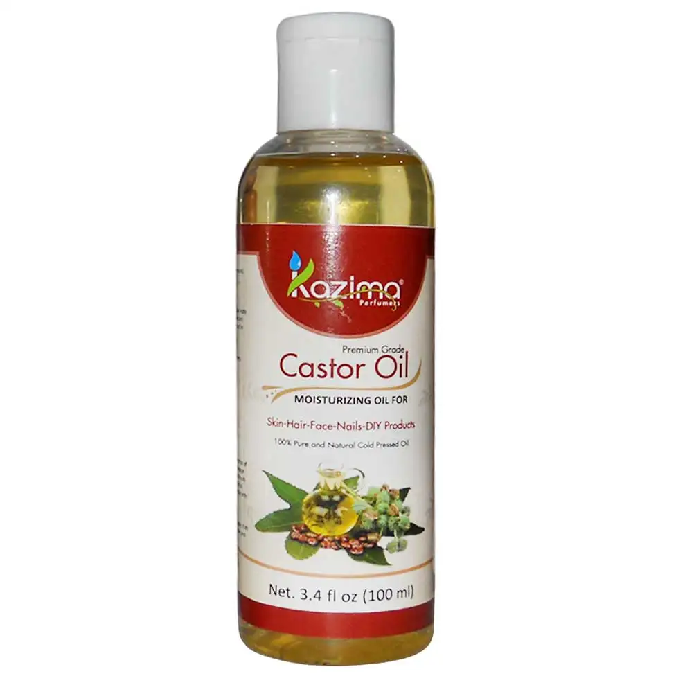 Kazima Castor Oil,  100 ml  100% Pure & Natural