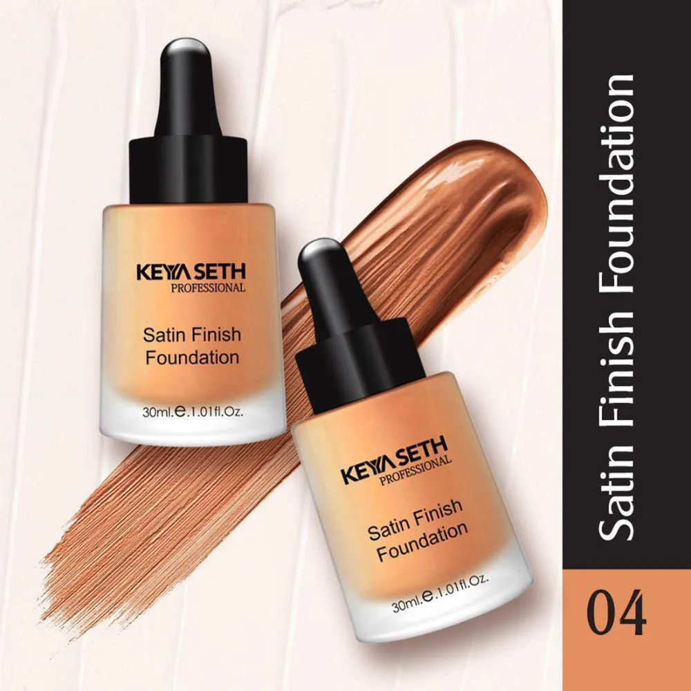 Keya Seth Professional Satin Finish Foundation - Shade 4