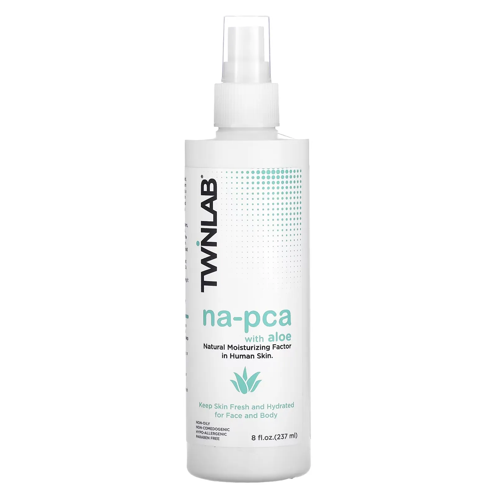 Na-PCA with Aloe Vera, For Face and Body, 8 fl oz (237 ml)