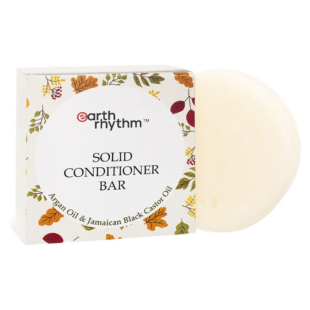 Earth Rhythm Solid Conditioner Bar with Argan & Black Castor Oil