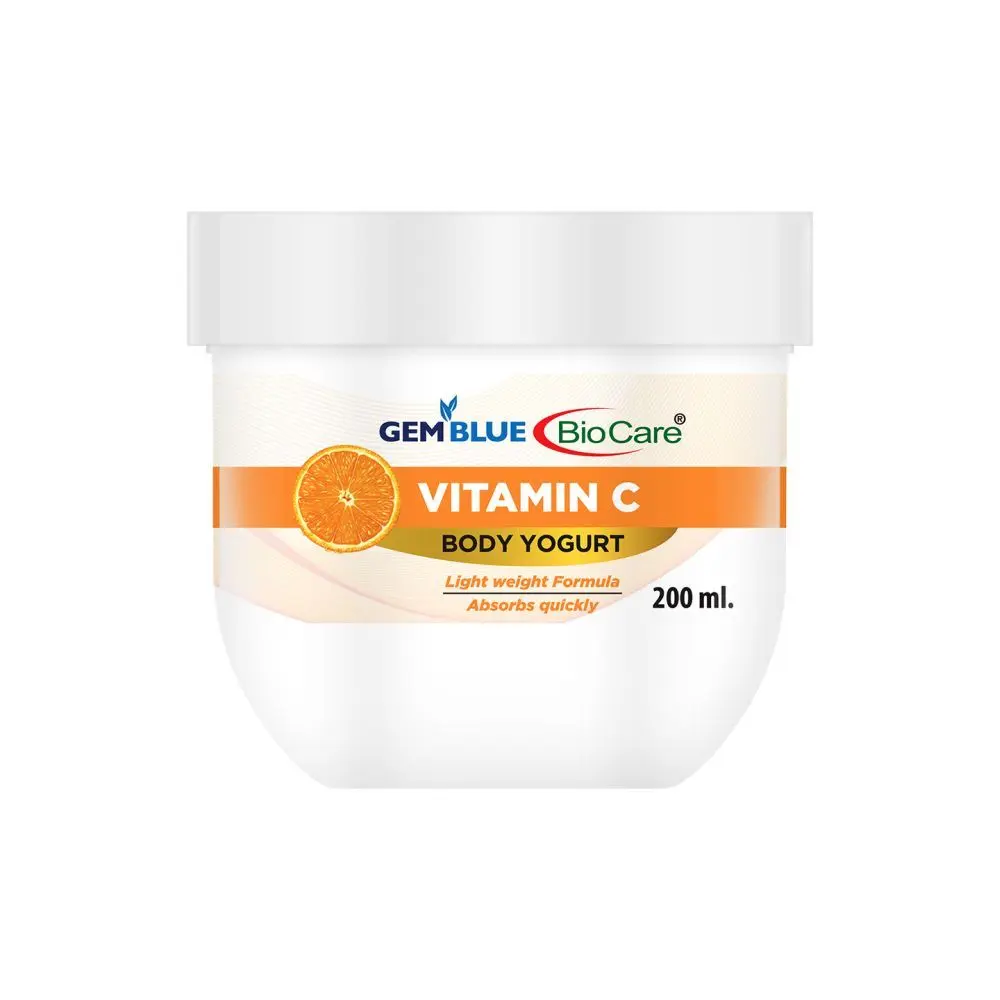 Gemblue Biocare Vitamin C Body yogurt, (200 ml)