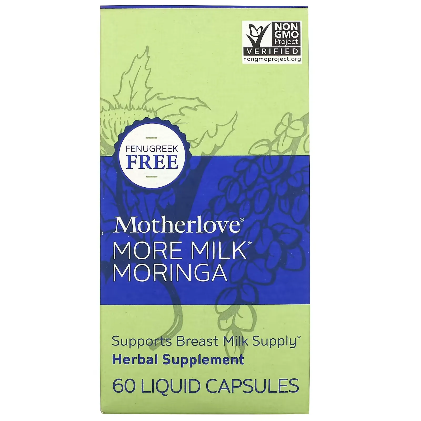 More Milk Moringa, 60 Liquid Capsules