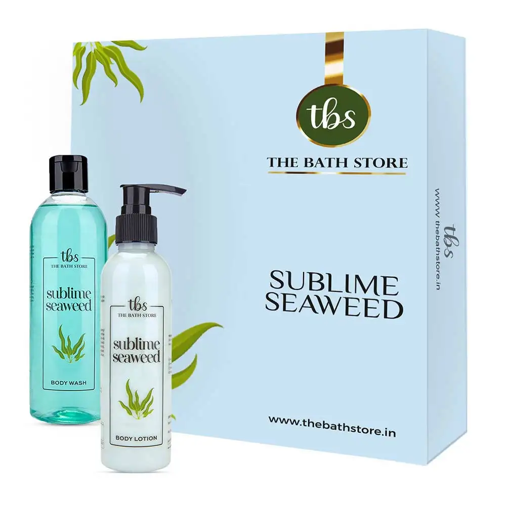 The Bath Store Sublime Seaweed Combo (Body Wash + Body Lotion),  2 Piece(s)/Pack  for All Skin Type