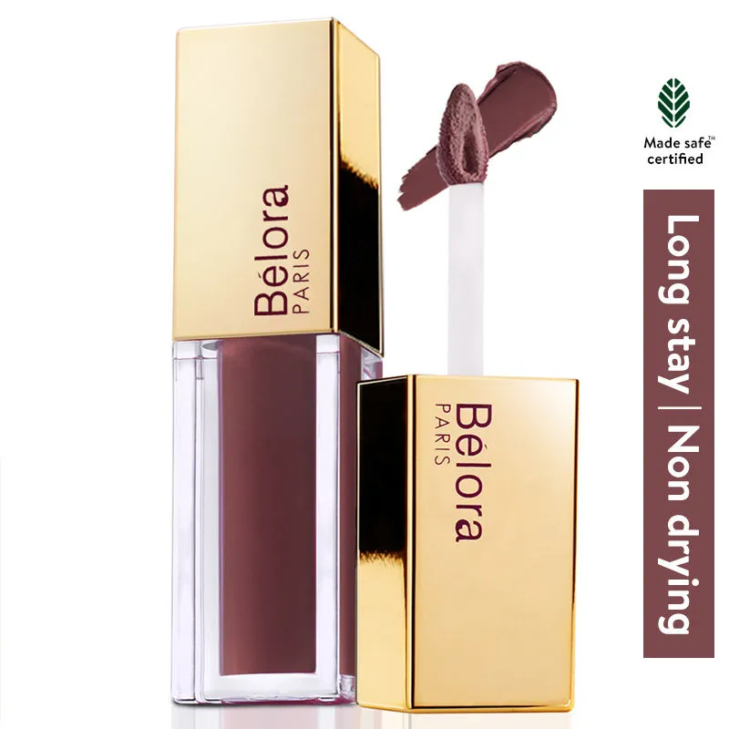 Belora Paris Leave No Evidence Liquid Matte Lipstick - 33 Iranian Tea