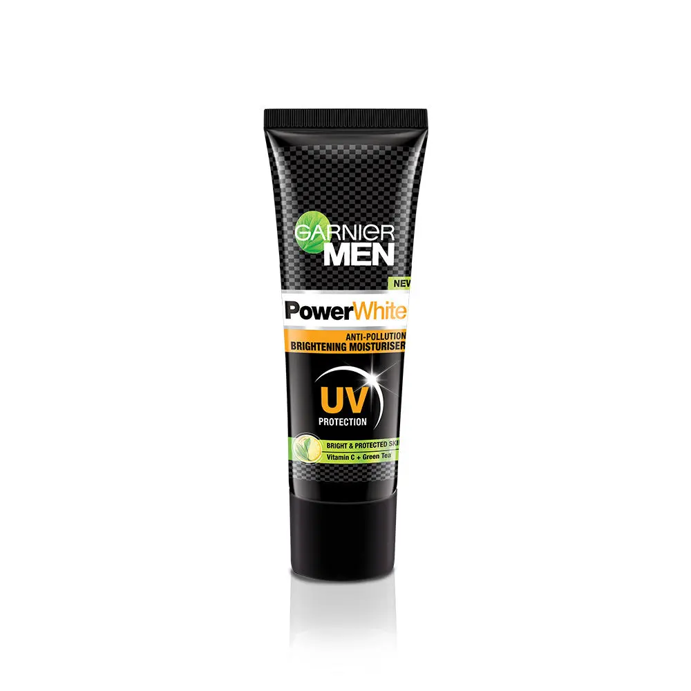 Garnier Men PowerWhite Anti-Pollution Brightening Moisturiser, (20 g)