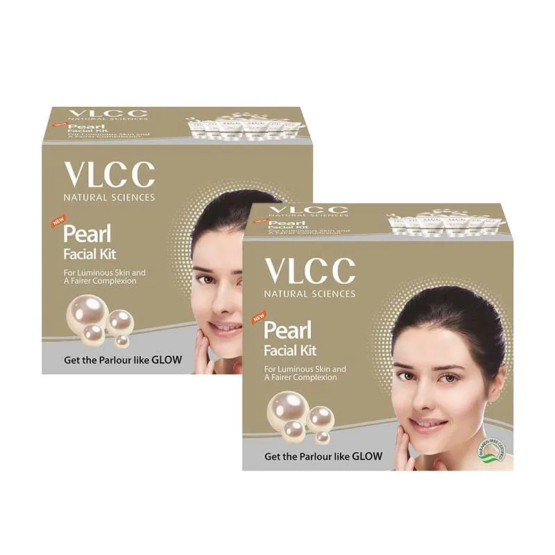 VLCC Pearl Single Facial Kit Pack of 2