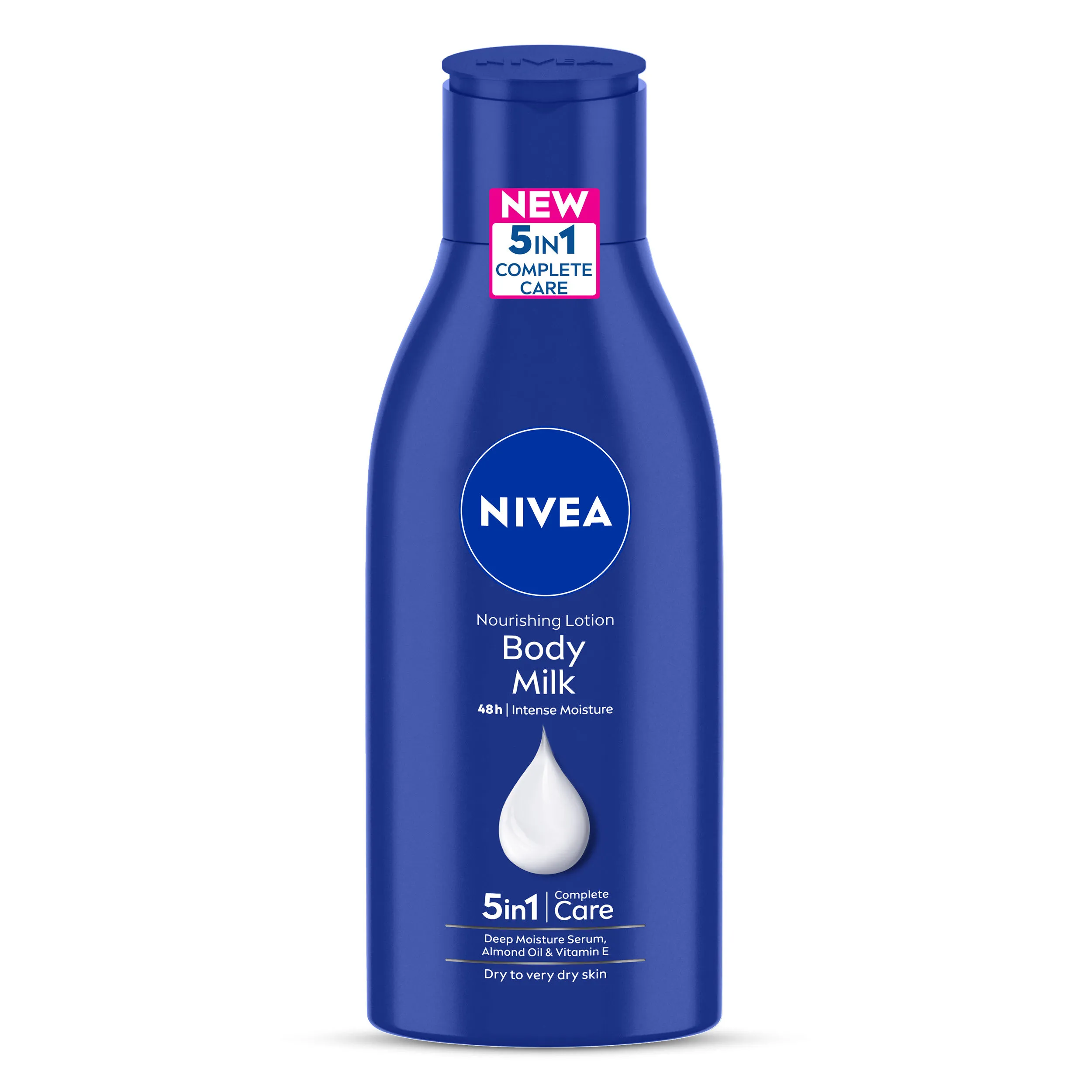 NIVEA Body Lotion for Very Dry Skin- Nourishing Body Milk with Almond Oil And Vitamin E